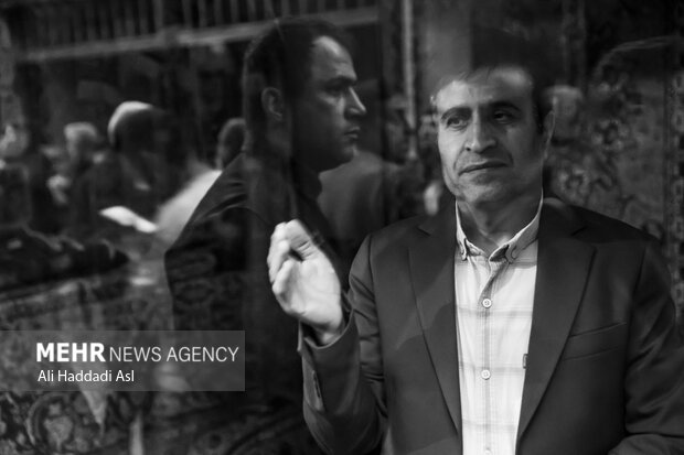 مراسم عزاداری فاطیمه در بازار تهران