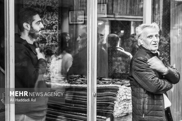 مراسم عزاداری فاطیمه در بازار تهران