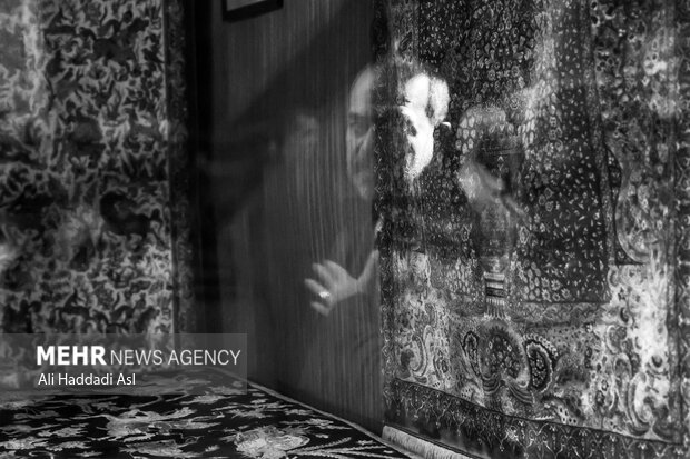 مراسم عزاداری فاطیمه در بازار تهران