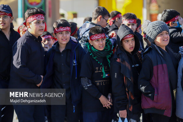 دسته عزاداری نسل فاطمی در یزد