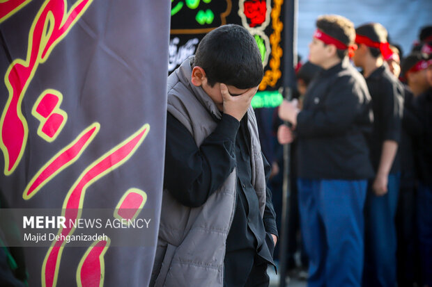 دسته عزاداری نسل فاطمی در یزد