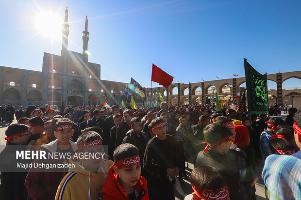 دسته عزاداری نسل فاطمی در یزد