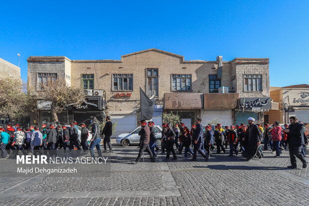 دسته عزاداری نسل فاطمی در یزد