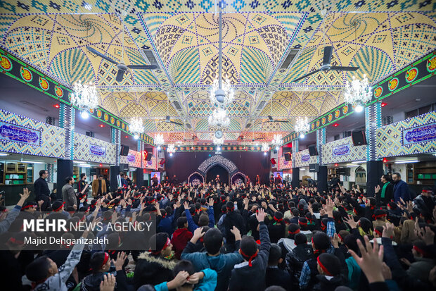 دسته عزاداری نسل فاطمی در یزد