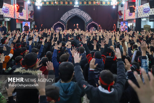 دسته عزاداری نسل فاطمی در یزد