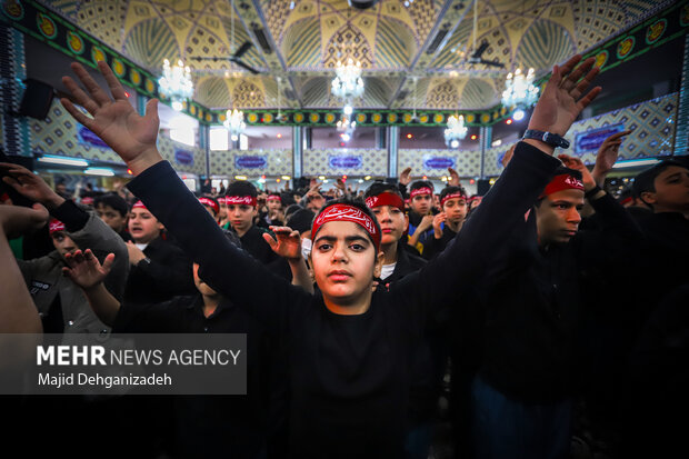 دسته عزاداری نسل فاطمی در یزد