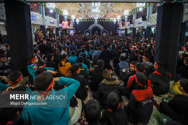 دسته عزاداری نسل فاطمی در یزد