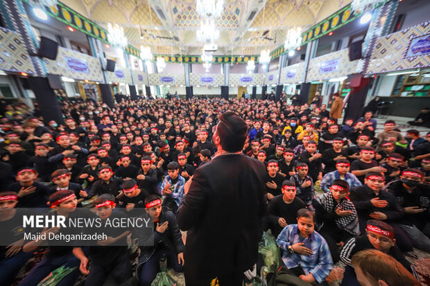 دسته عزاداری نسل فاطمی در یزد