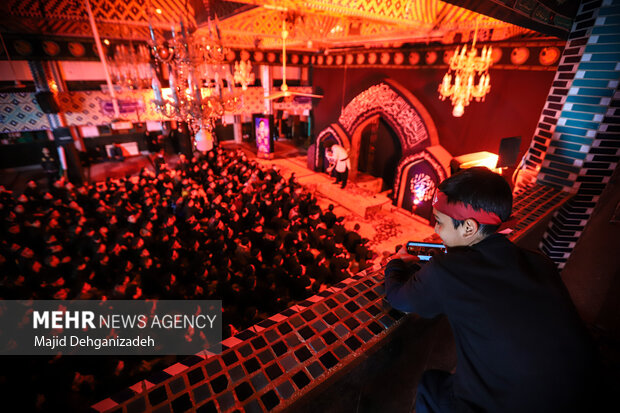 دسته عزاداری نسل فاطمی در یزد