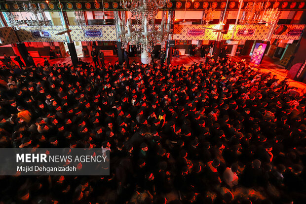 دسته عزاداری نسل فاطمی در یزد