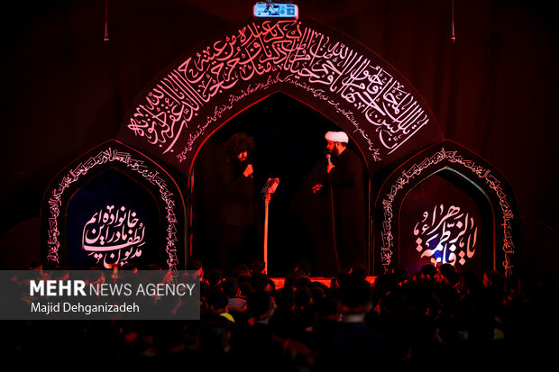 دسته عزاداری نسل فاطمی در یزد