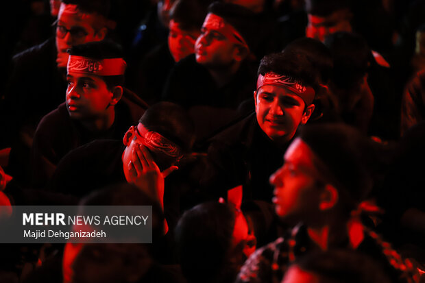 دسته عزاداری نسل فاطمی در یزد