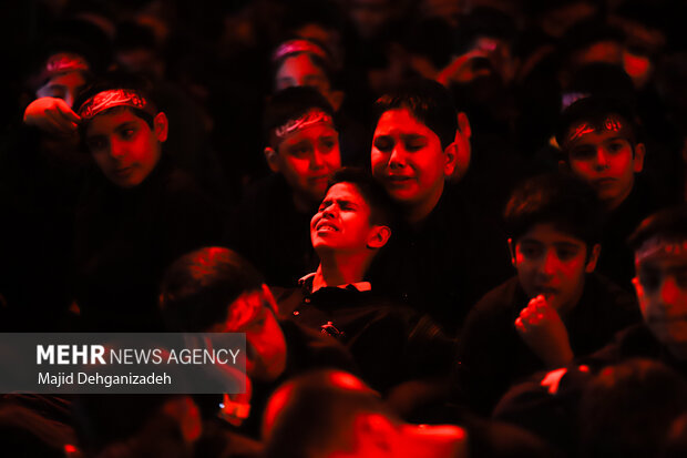 دسته عزاداری نسل فاطمی در یزد