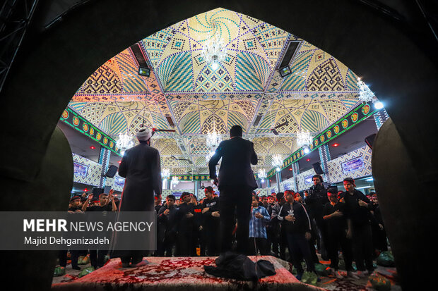 دسته عزاداری نسل فاطمی در یزد