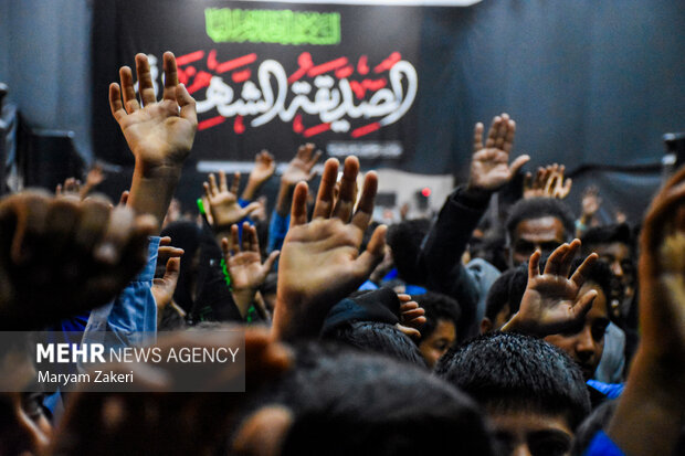 دسته عزاداری نوگلان فاطمی در میناب