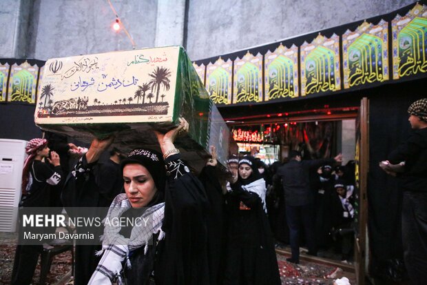 استقبال از شهدای گمنام در بجنورد