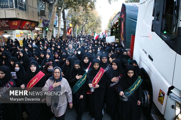 استقبال از شهدای گمنام در بجنورد