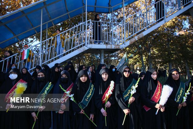 استقبال از شهدای گمنام در بجنورد