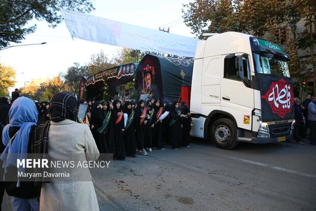 استقبال از شهدای گمنام در بجنورد