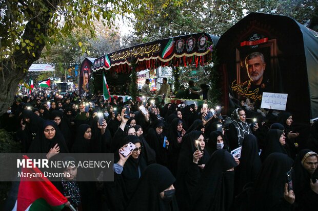 استقبال از شهدای گمنام در بجنورد