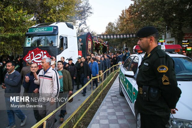 استقبال از شهدای گمنام در بجنورد
