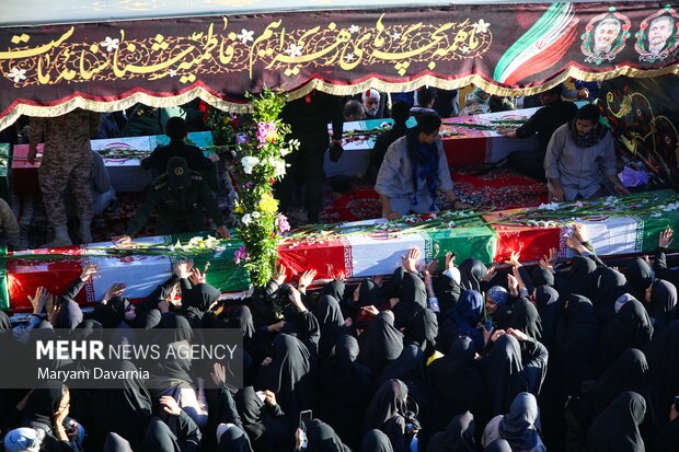 استقبال از شهدای گمنام در بجنورد