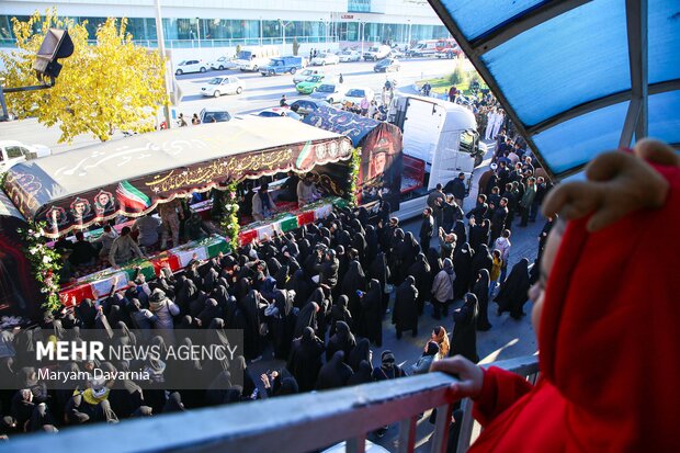 استقبال از شهدای گمنام در بجنورد