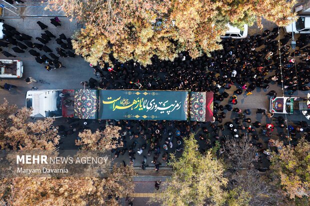 استقبال از شهدای گمنام در بجنورد