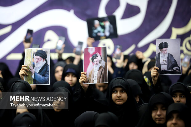 اجتماع بزرگ دختران حاج قاسم در همدان