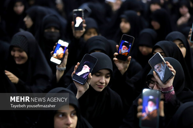 اجتماع بزرگ دختران حاج قاسم در همدان