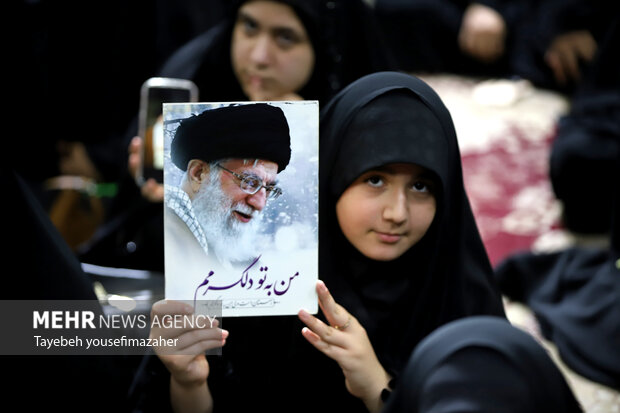 اجتماع بزرگ دختران حاج قاسم در همدان