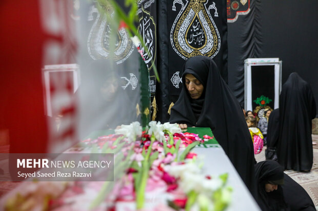 مراسم وداع با پیکرهای 100 شهید گمنام دوران دفاع مقدس 16