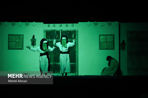 اجرای نمایش آیینی «ماه مه گرفته» در زنجان