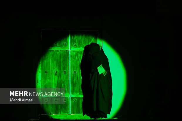 اجرای نمایش آیینی «ماه مه گرفته» در زنجان