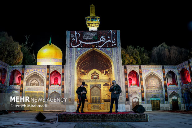 بازنمایی صحن انقلاب حرم رضوی در میدان نبوت 28