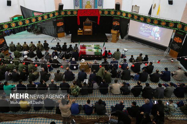 شب وداع با شهدای گمنام دفاع مقدس در اردبیل