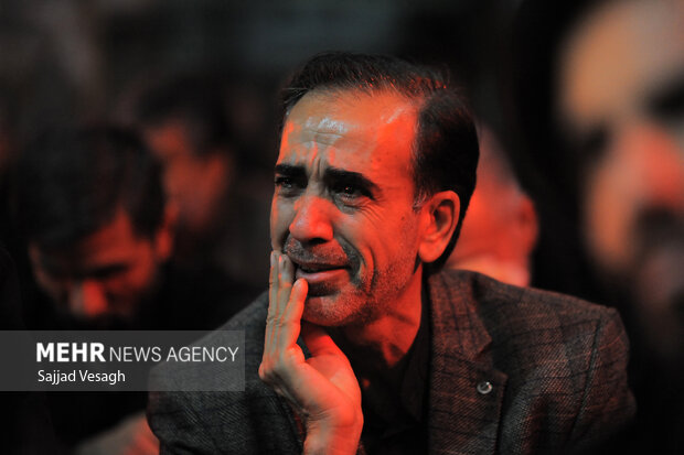 مراسم وداع با شهید گمنام در همدان