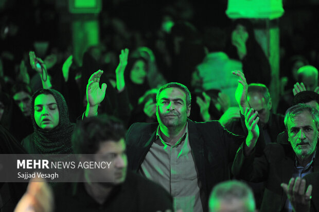 مراسم وداع با شهید گمنام در همدان