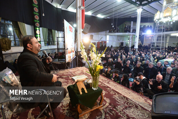 مراسم وداع با شهید گمنام در همدان