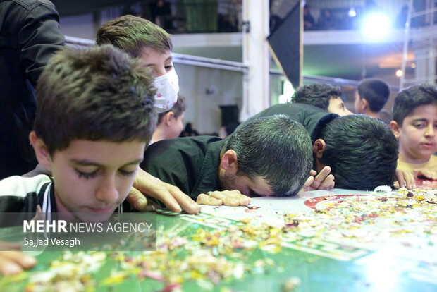 وداع مردم همدان با فرزندان گمنام وطن در سایه اشک «یا زهرا»