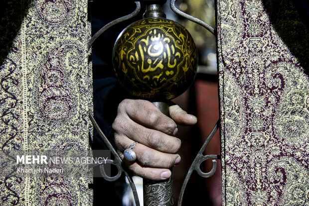 قافله عزاداری شب شهادت حضرت زهرا(س) در چهارباغ اصفهان