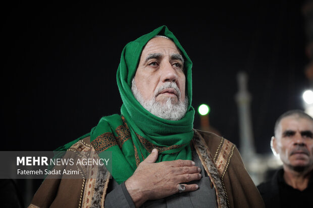 حال و هوای حرم حضرت معصومه(س) در شب شهادت حضرت زهرا(س)