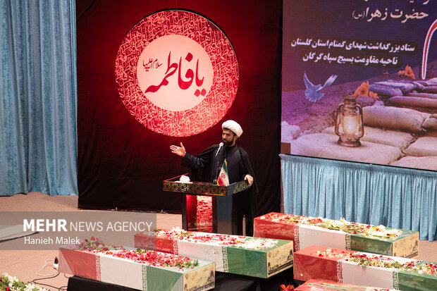 وداع با شهدای گمنام در گرگان