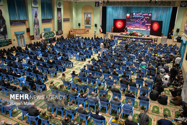 وداع با شهدای گمنام در گرگان