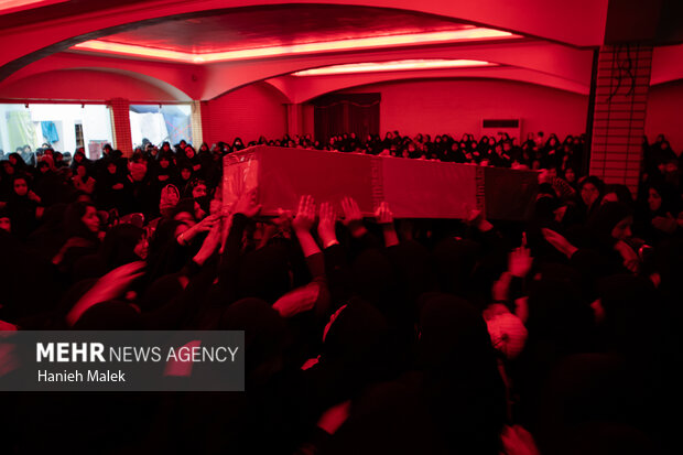 وداع با شهدای گمنام در گرگان