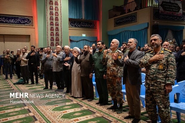 وداع با شهدای گمنام در گرگان