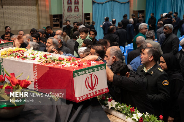 وداع با شهدای گمنام در گرگان