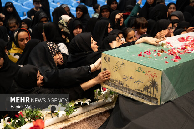 وداع با شهدای گمنام در گرگان