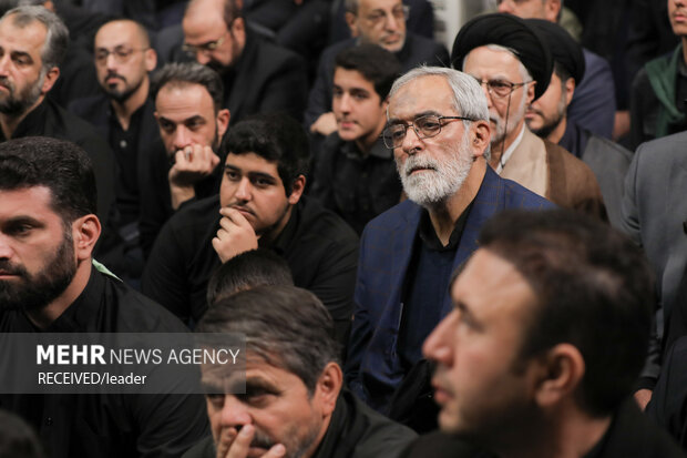 مراسم عزاداری شب شهادت حضرت زهرا (س) در حسینیه امام خمینی (ره)