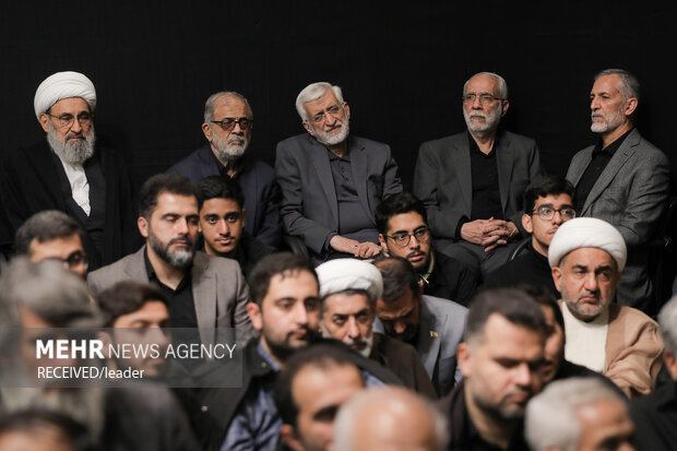 مراسم عزاداری شب شهادت حضرت زهرا (س) در حسینیه امام خمینی (ره)